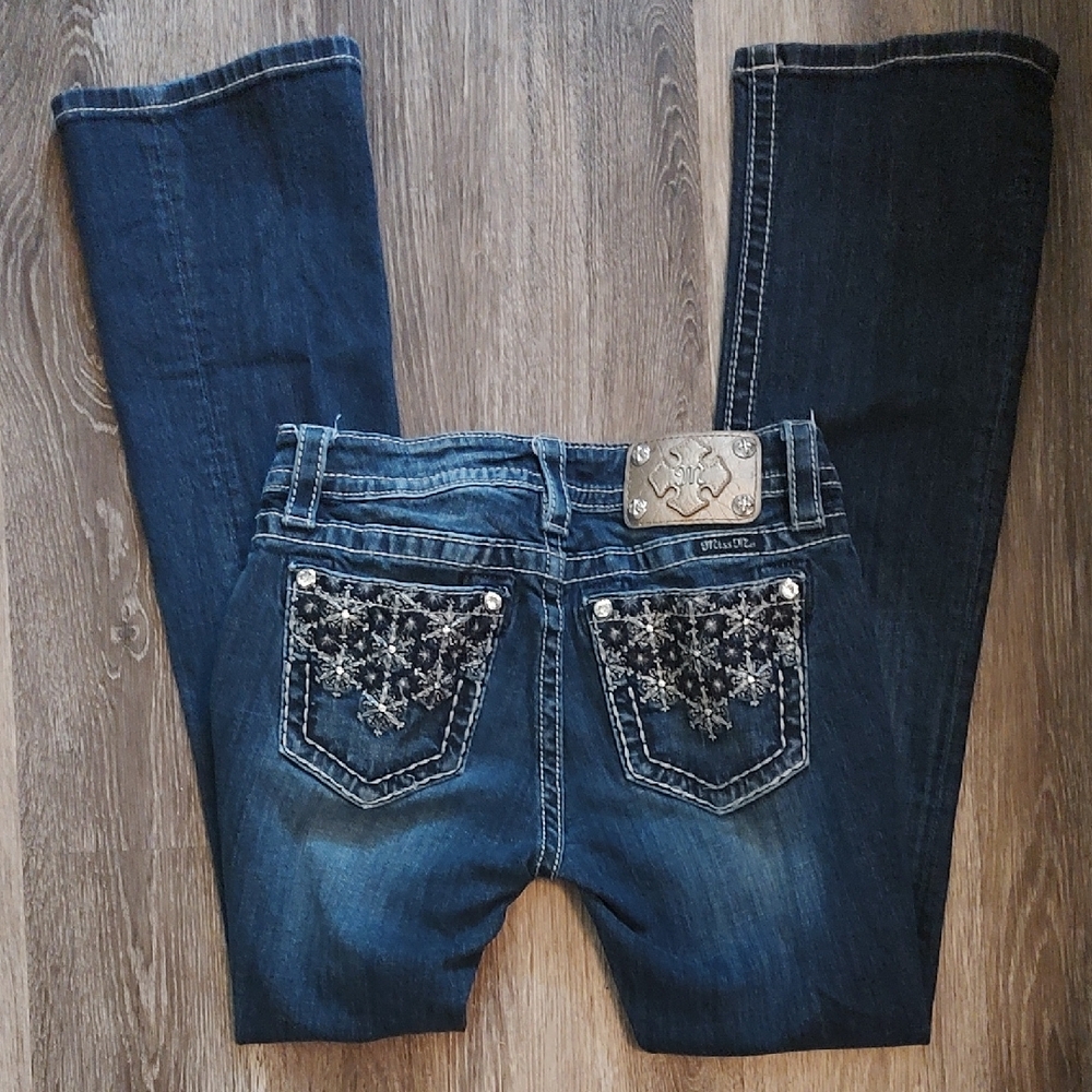 Miss Me Mid Rise Boot Jeans 26x32